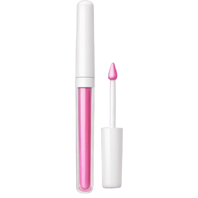 Clear lipgloss emoji