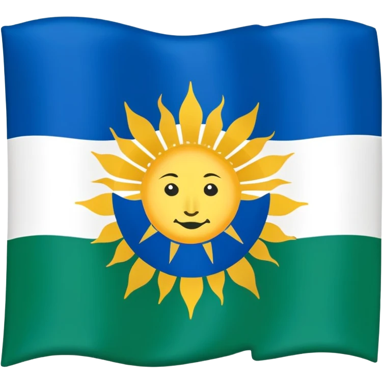 Флаг якутии emoji