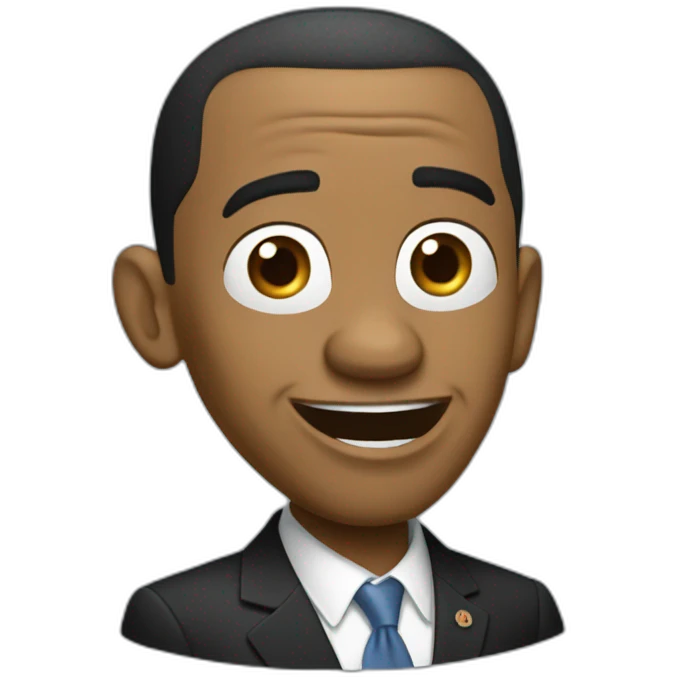 Pixar obama emoji