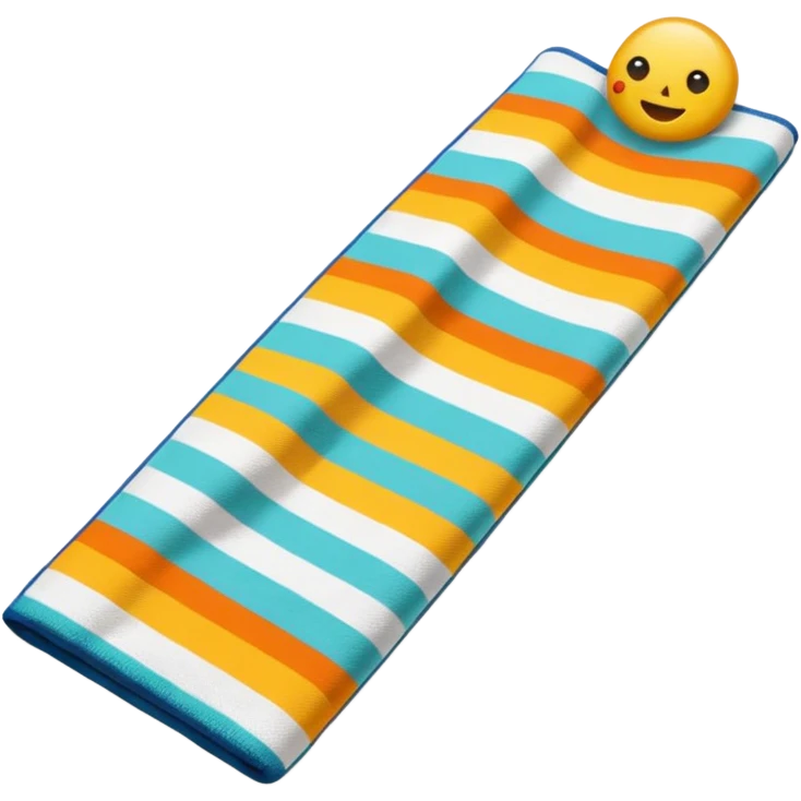 beach towel emoji