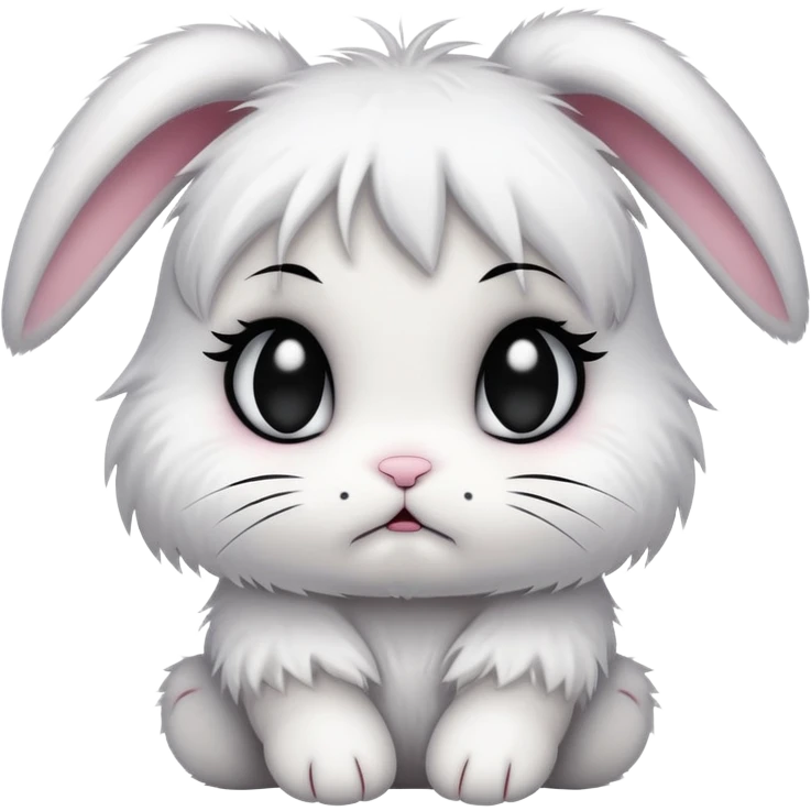  emo baby fur bunny  emoji