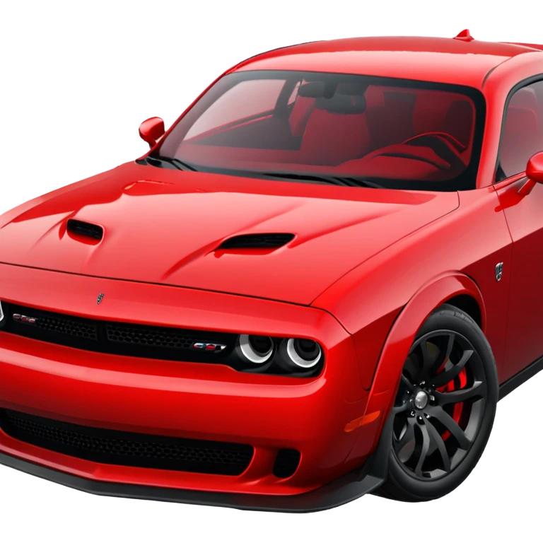 Dodge Challenger hellcat emoji