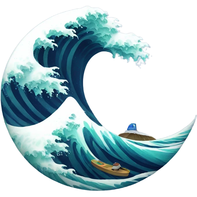 wave emoji