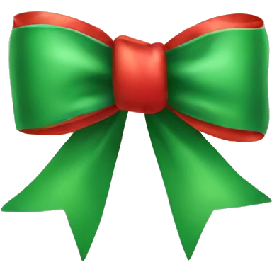Christmas bow  emoji