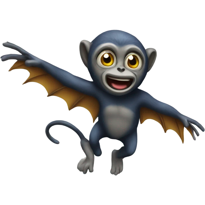 Flying monkeys  emoji