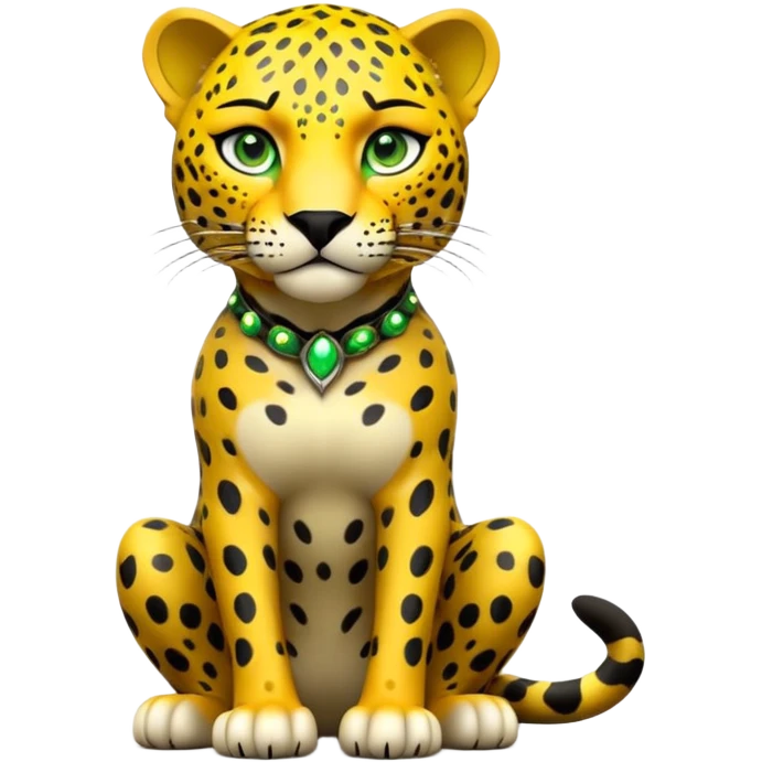 cinematic-jaguar-realistic-full-body-sitting-emoji,-sleek-powerful-frame-poised-for-action,-yellow-fur-adorned-with-bold-black-rosettes,-head-tilted-dramatically,-piercing-green-eyes-locked-onto-its-prey,-simplified-yet-realistic-focused-features,-highly-detailed,-glowing-with-an-almost-sarcastic-glow emoji