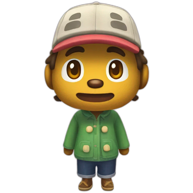 Keke of animal crossing  emoji