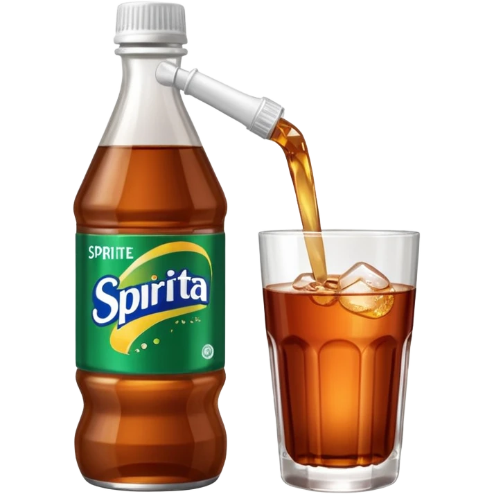 Cough syrup with sprite  emoji