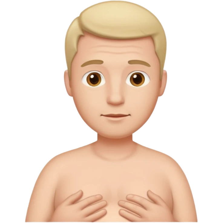 one man is pregnant. one man is not. emoji