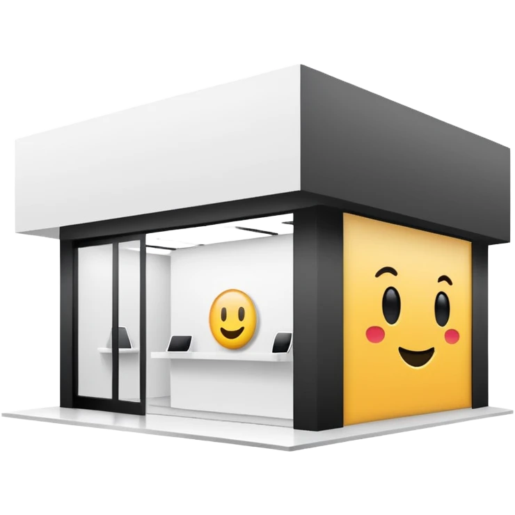 pop-up store emoji