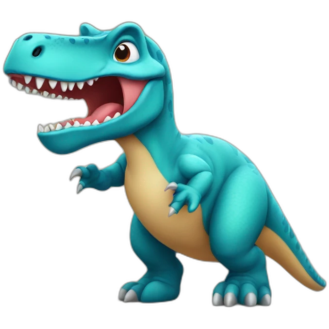 dinosaur celebrating emoji