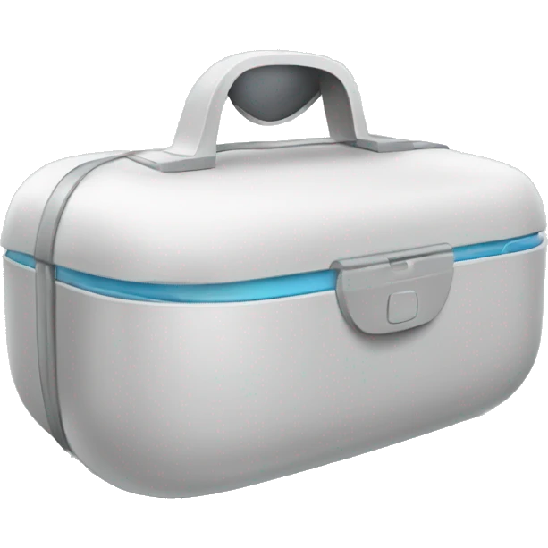 prescription contact lenses travel case emoji