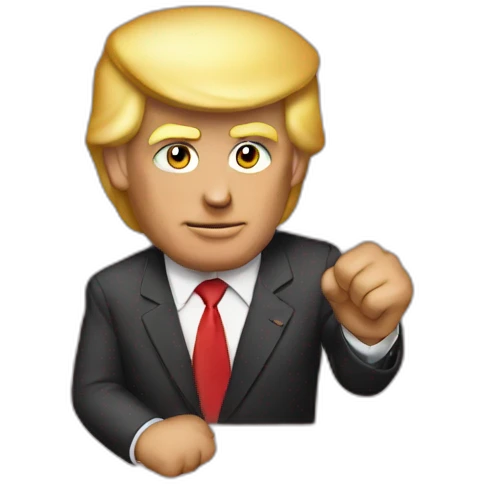Trump loves you emoji