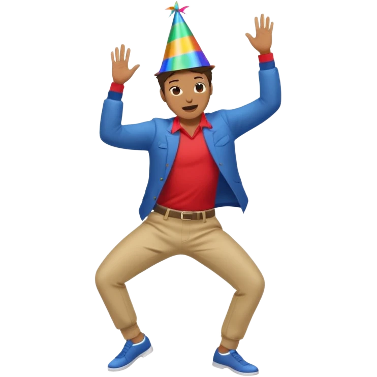 Shake butt dance emoji