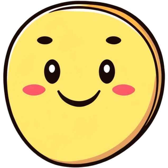 Smile with V emoji