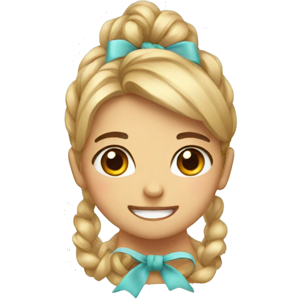 cute bow emoji