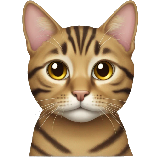 emoji beautiful tabby cat emoji