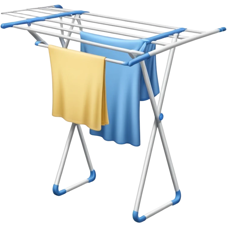 Laundry drying rack emoji