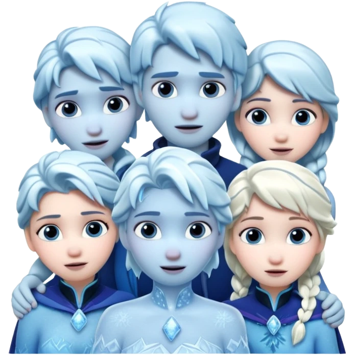 FROZEN PEOPLE emoji
