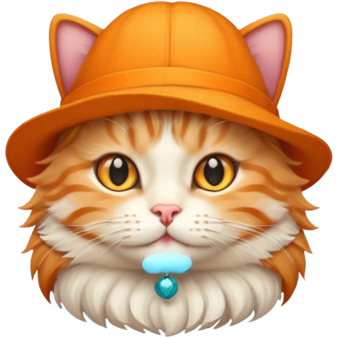 Gato con sombrero emoji