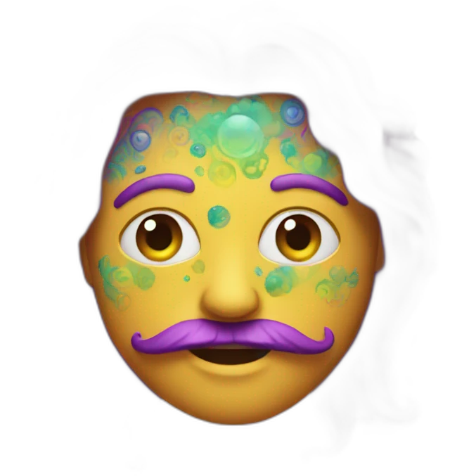 psychedelic emoji