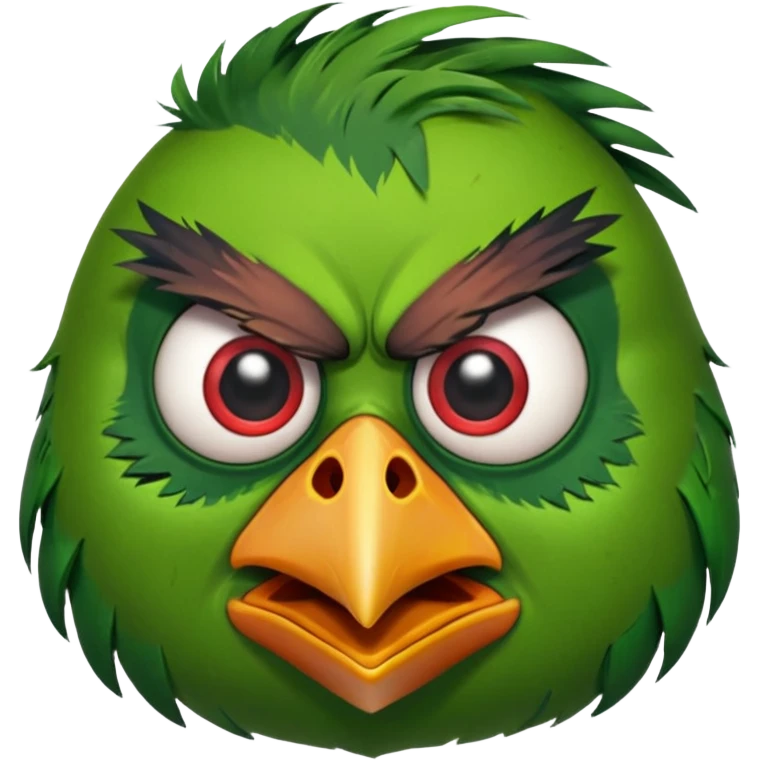 зомби птичка энгри бердс emoji