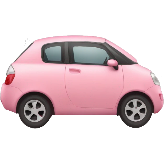 Car de cerdito con corazones emoji