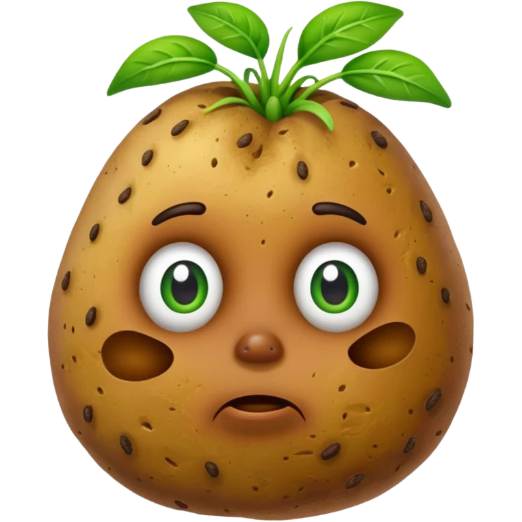 Confused Potato emoji