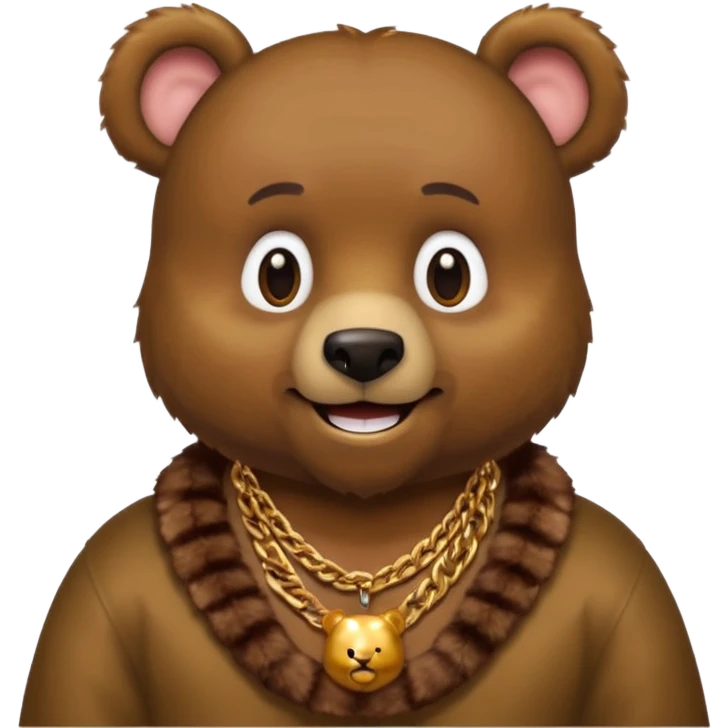 Kanye west bear emoji