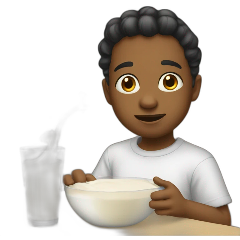 he need some milk emoji