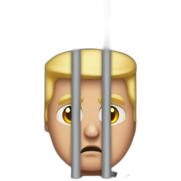 trump-in-jail-cell emoji