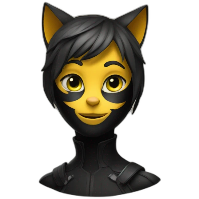 Miraculous cat noir emoji