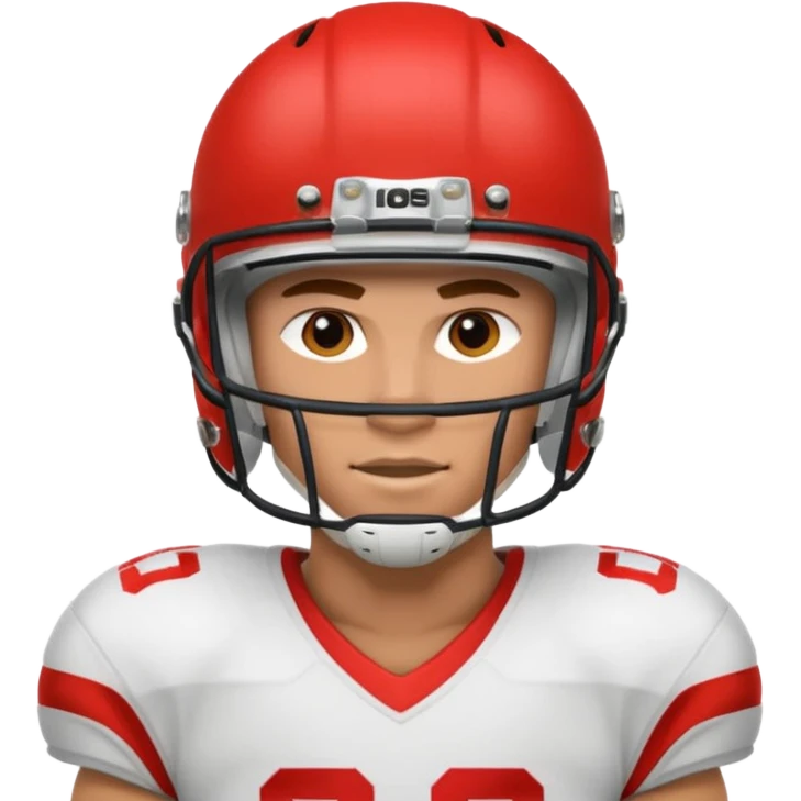 College football player emoji