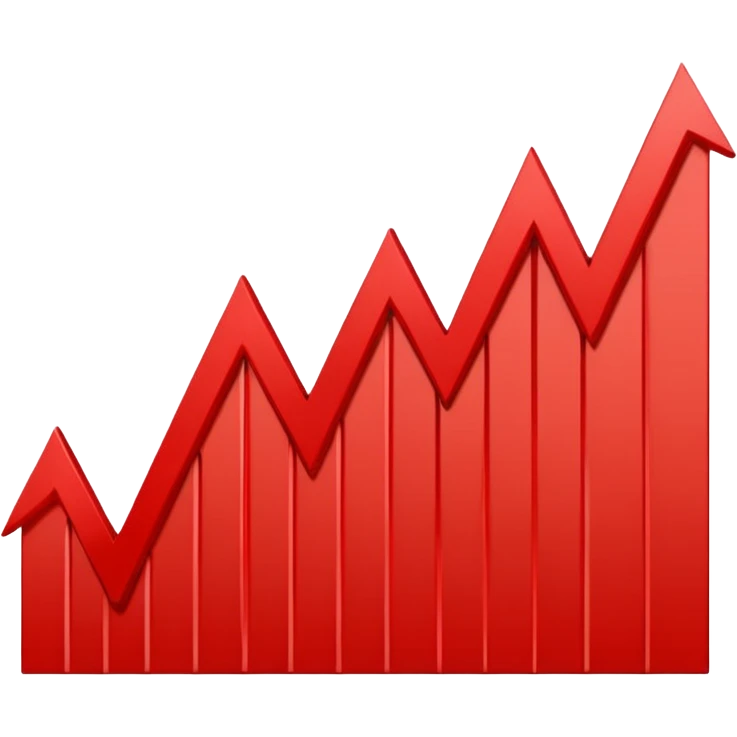 grafico a la baja emoji
