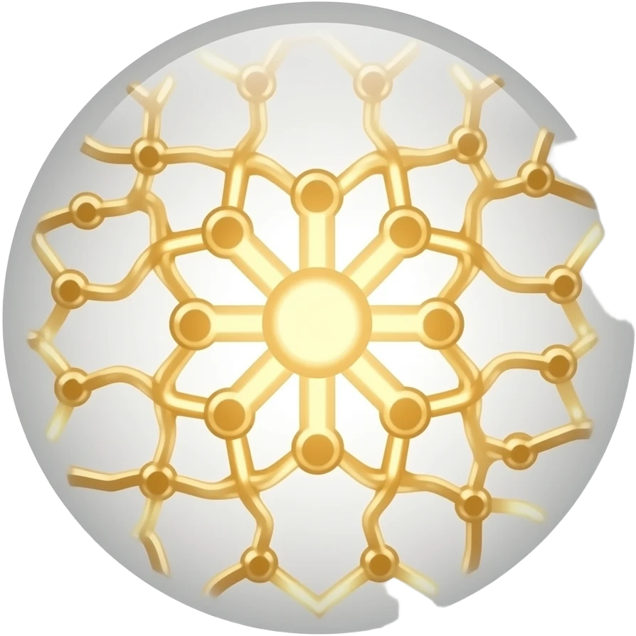 gold receiving-sensory-signals-glowing-neural-connections,-artistic-concept-of-perception,-futuristic,-soft-glow,-clean-aesthetic emoji