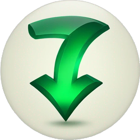 elegant emerald green checkmark that is unique but appropriate for work emoji