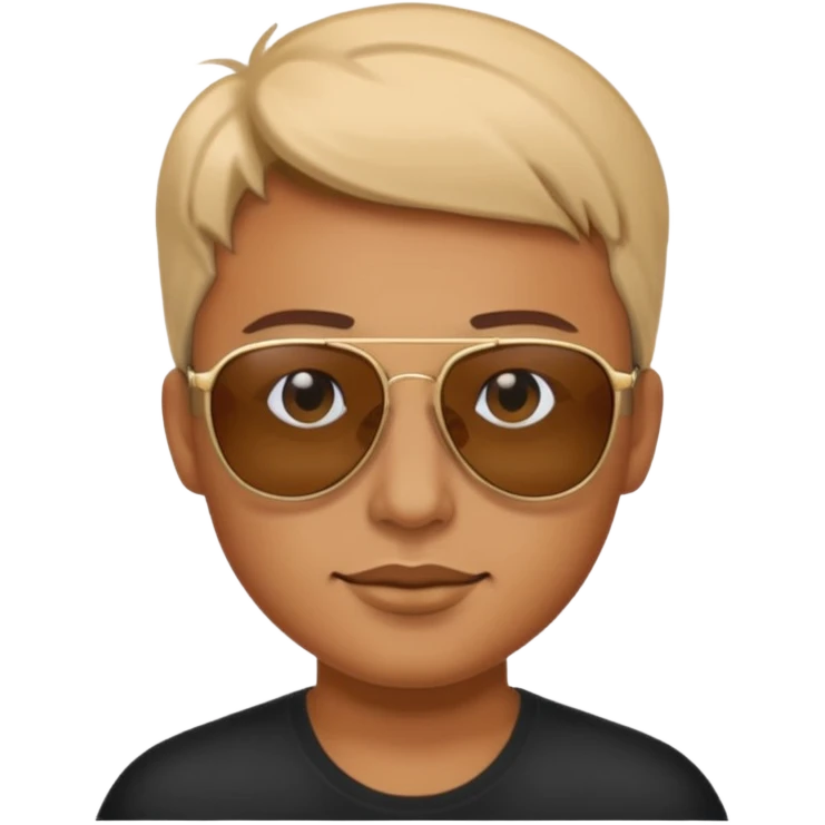 A dick in sunglasses emoji