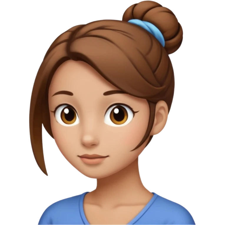 make the above bun abit side off  emoji