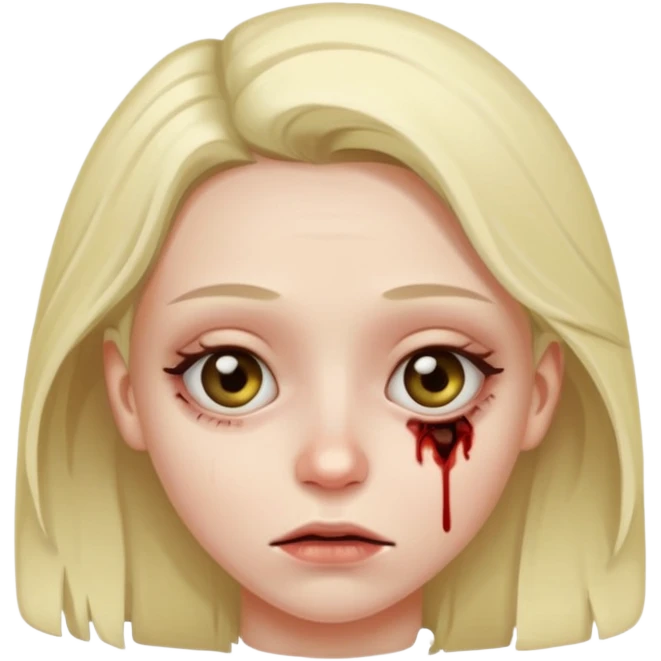 infected girl emoji