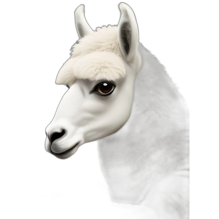 sad lama typing code emoji