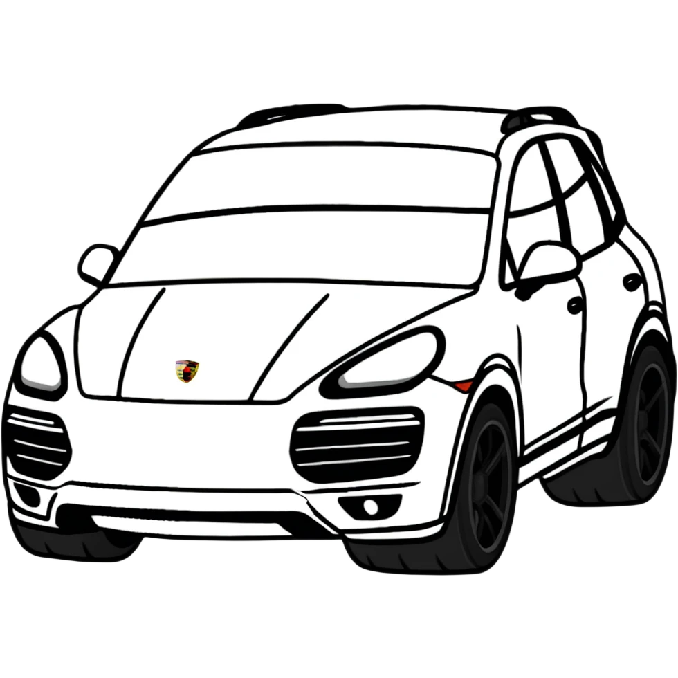 Porsche Cayenne emoji