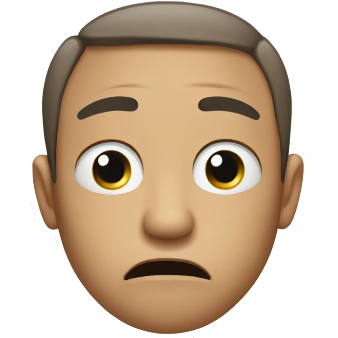 man crying goo emoji