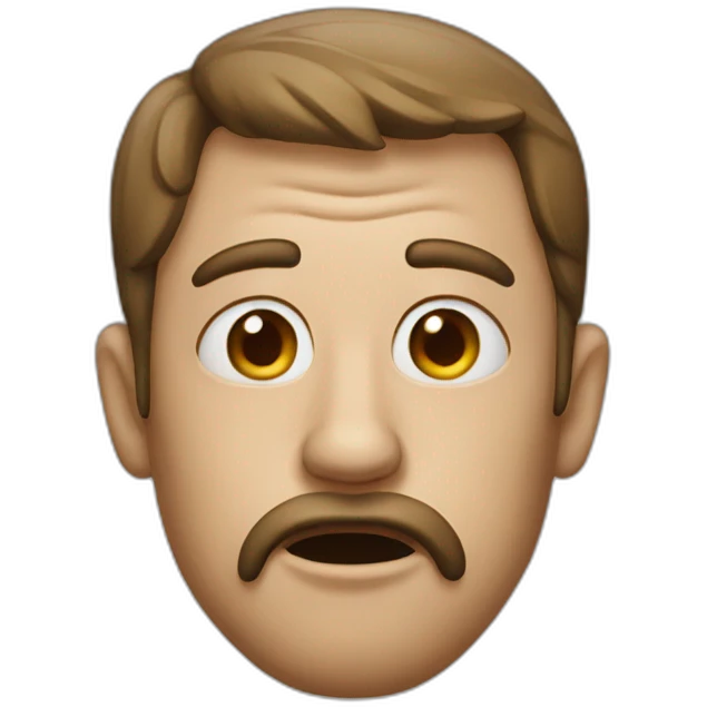 smelly man emoji