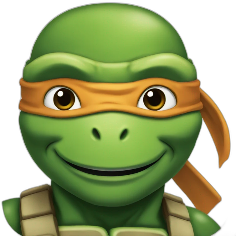 Ninja turtle emoji