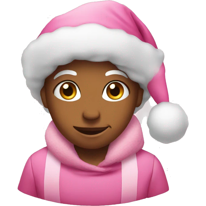 Pink Christmas  emoji