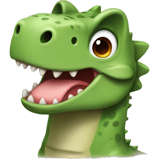 Dinosauro cute emoji