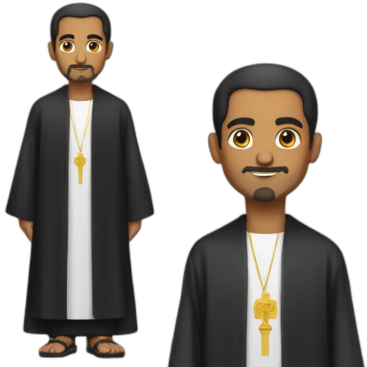Coptic Priest Bishop emoji