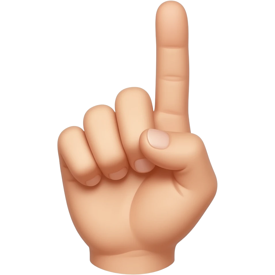 Promesse auriculaire doigt de la main emoji
