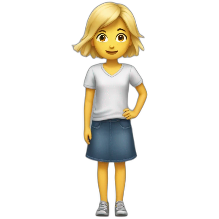 Fille embrassant un garçon emoji