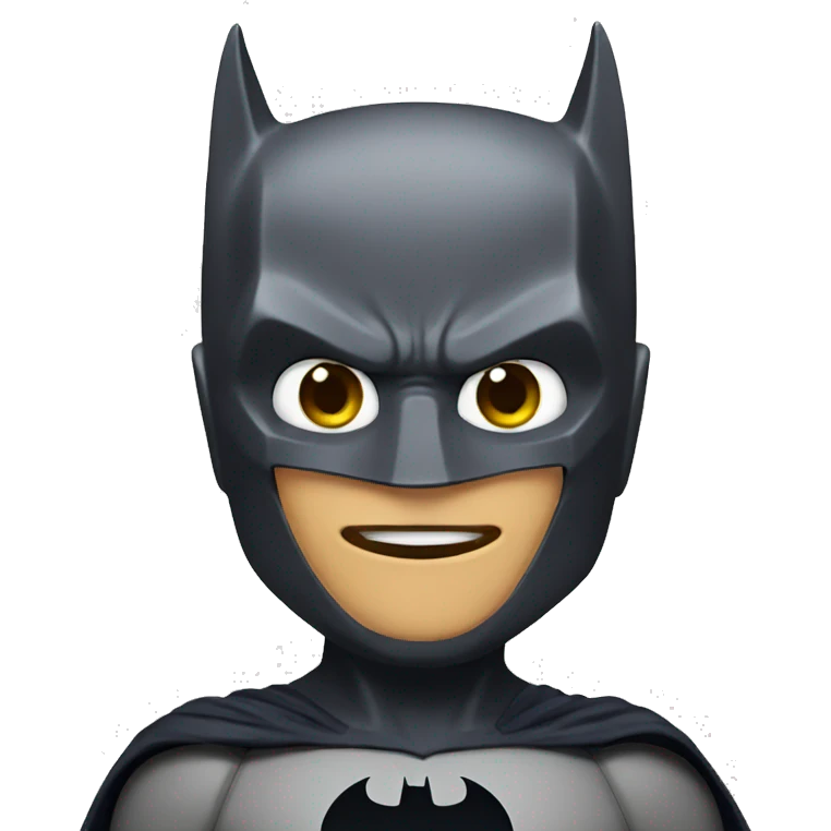 Mewing batman  emoji